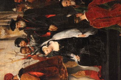 Het vonnis van Maria Stuart door Eugene Deveria
